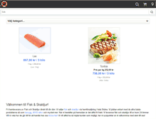 Tablet Screenshot of fiskoskaldjur.com